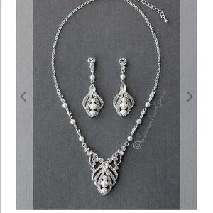 BEAUTIFUL Regal Bridal Wedding Necklace Set